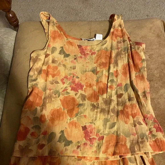 Ann Taylor Skirt And Top Matching Set Sz 10 - Picture 3 of 8